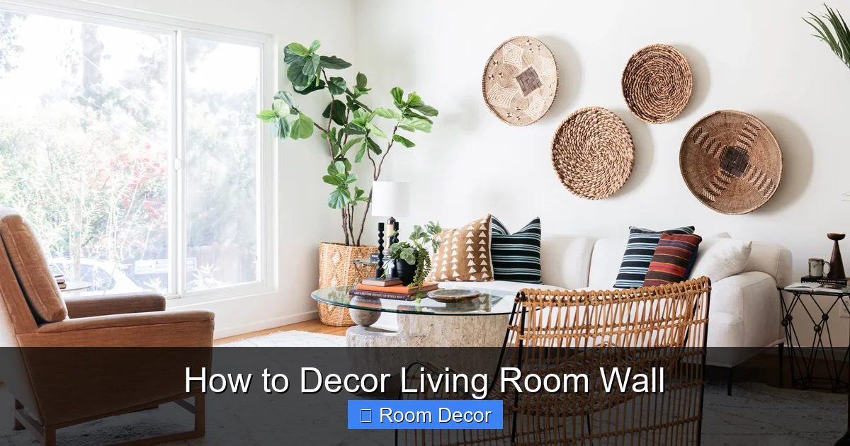 How to Decor Living Room Wall