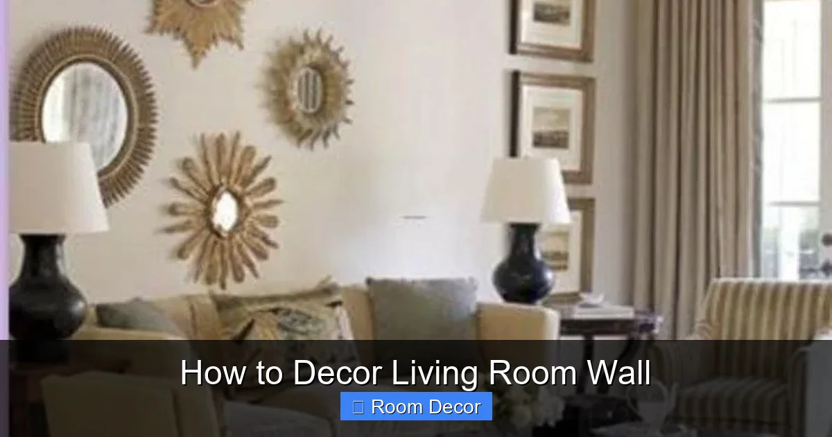 How to Decor Living Room Wall