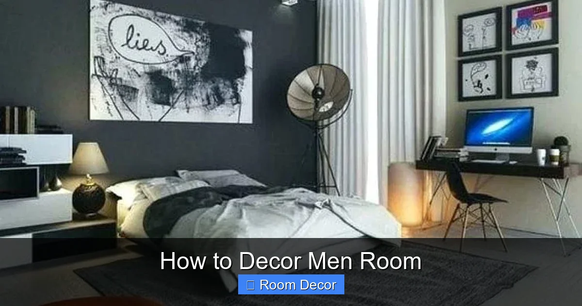 How to Decor Men Room