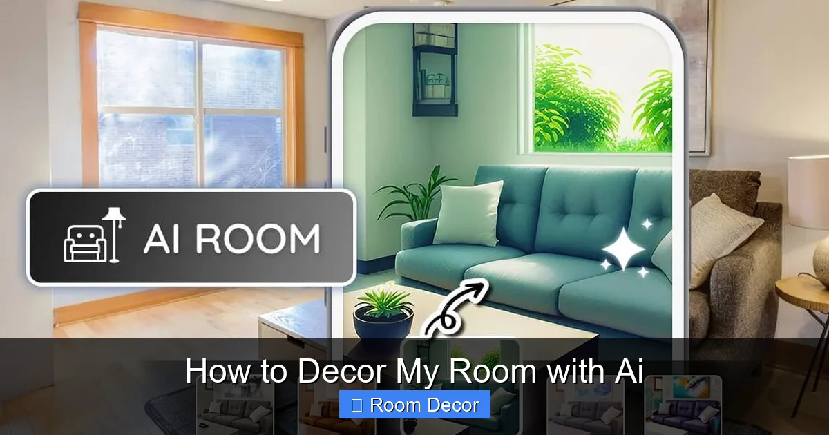 How to Decor My Room with Ai