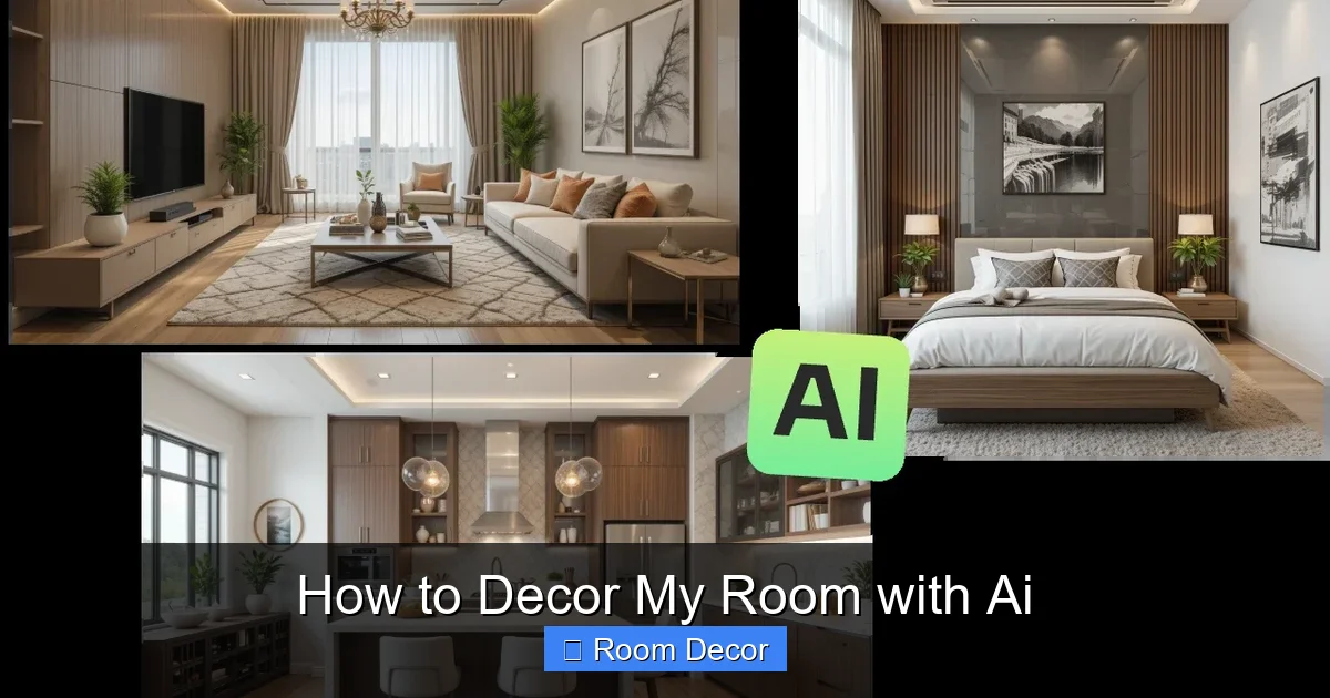 How to Decor My Room with Ai
