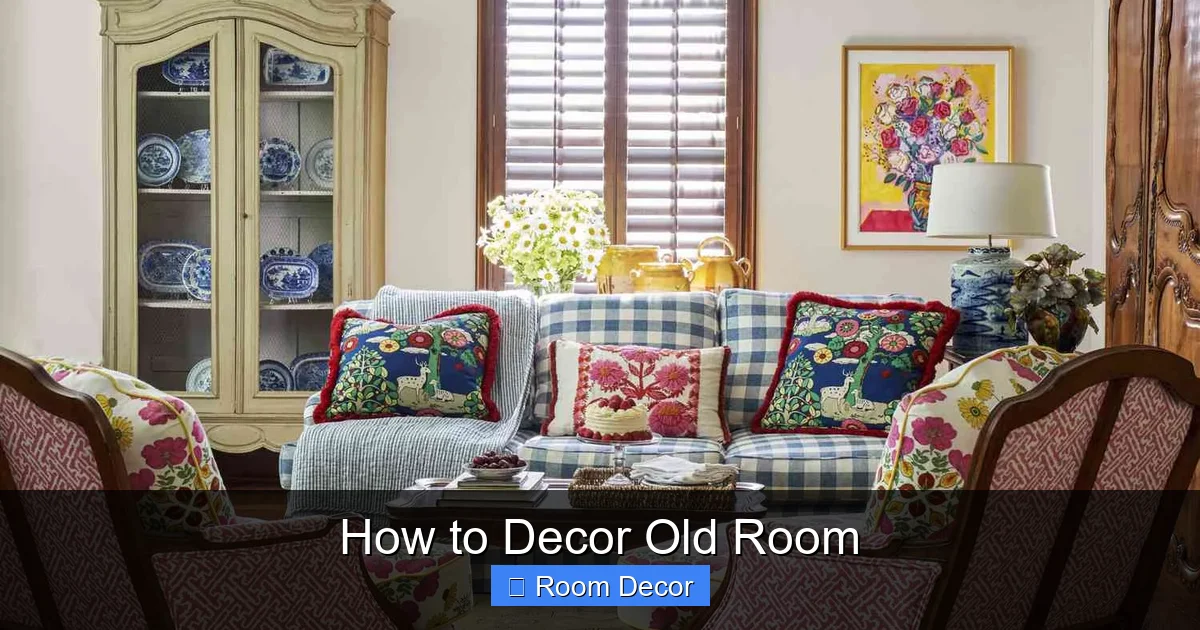 How to Decor Old Room