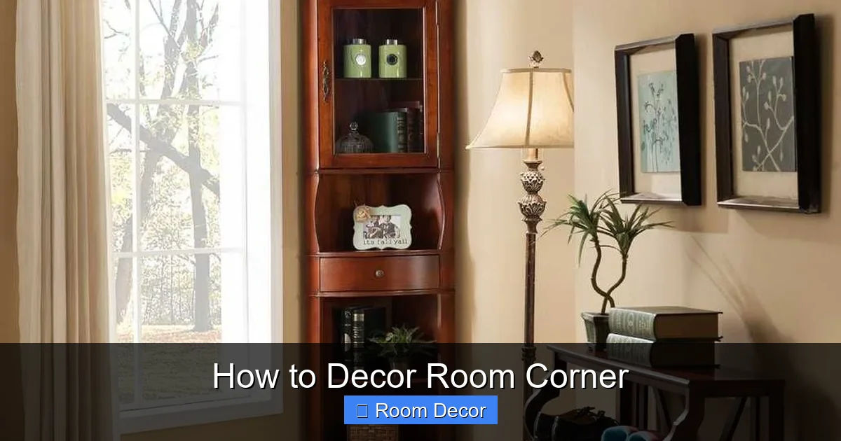 How to Decor Room Corner