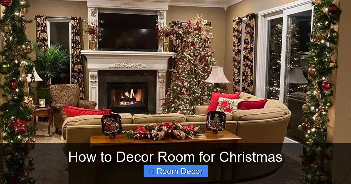 How to Decor Room for Christmas