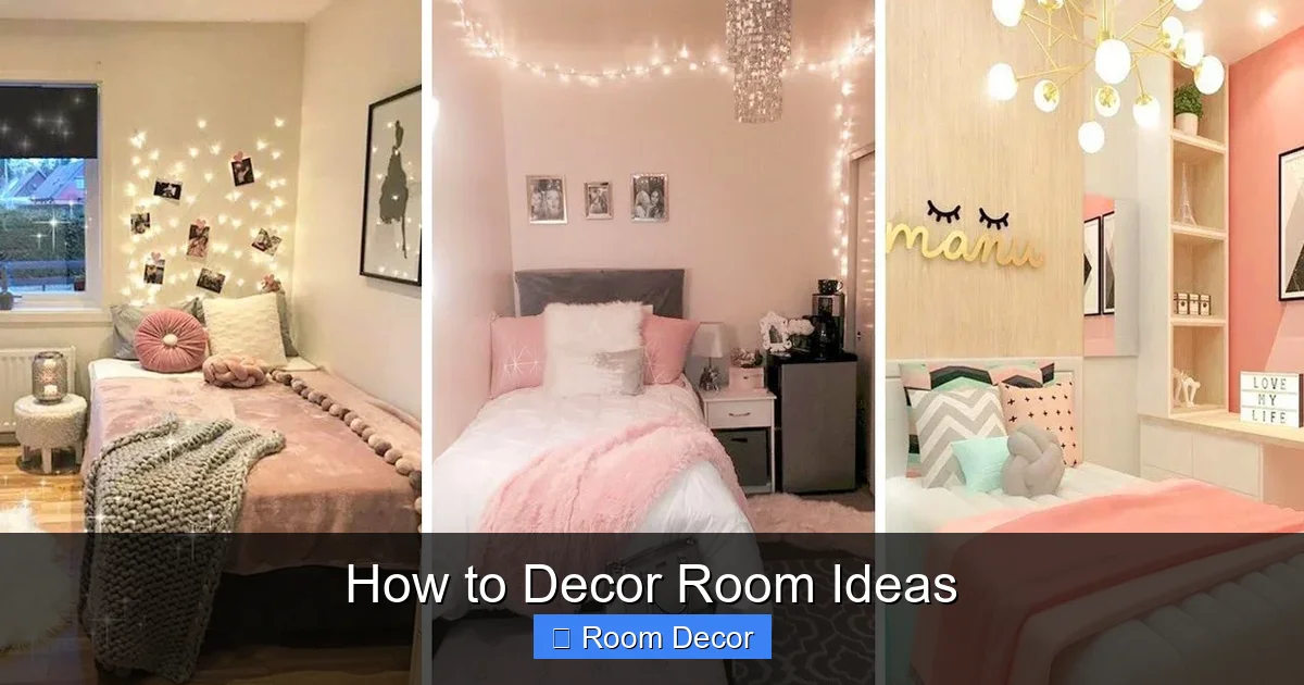 How to Decor Room Ideas
