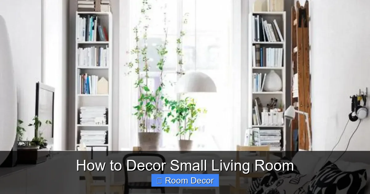 How to Decor Small Living Room