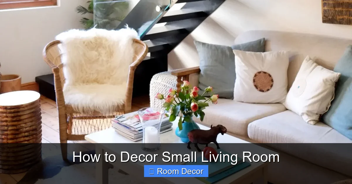How to Decor Small Living Room