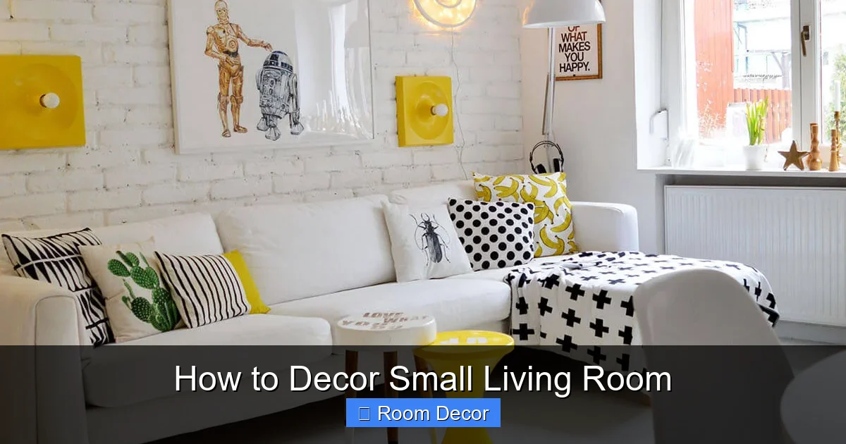 How to Decor Small Living Room