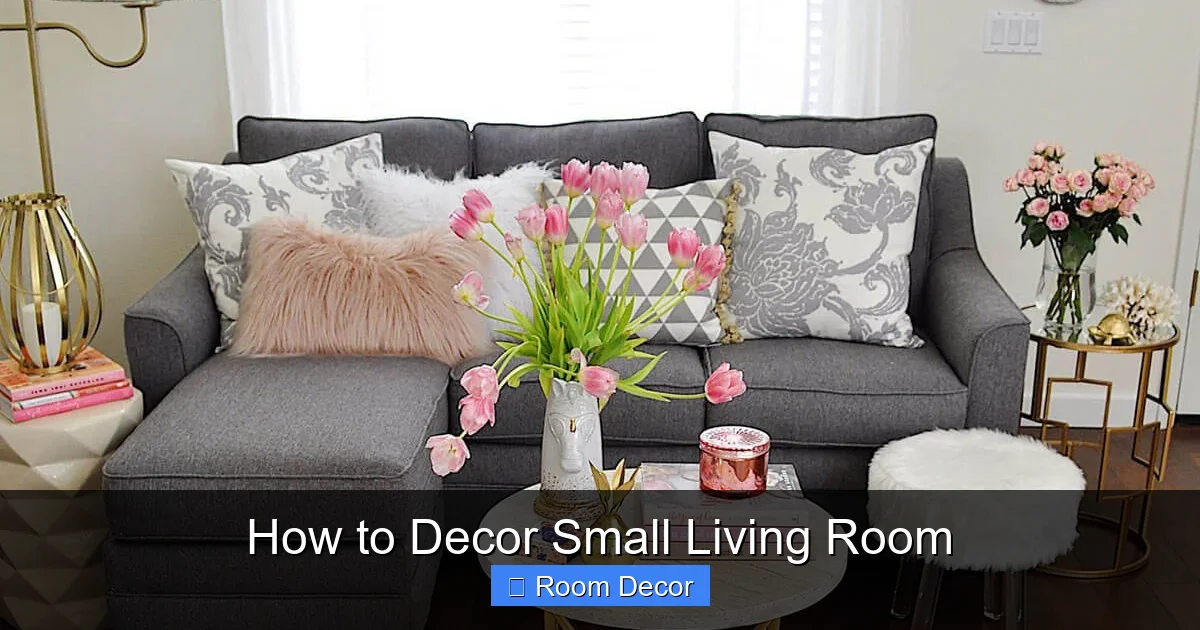 How to Decor Small Living Room