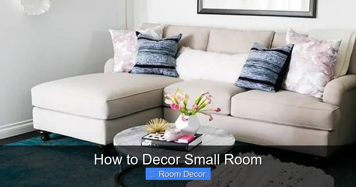 How to Decor Small Room