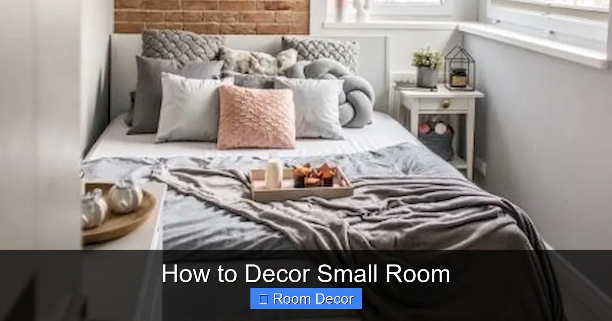 How to Decor Small Room
