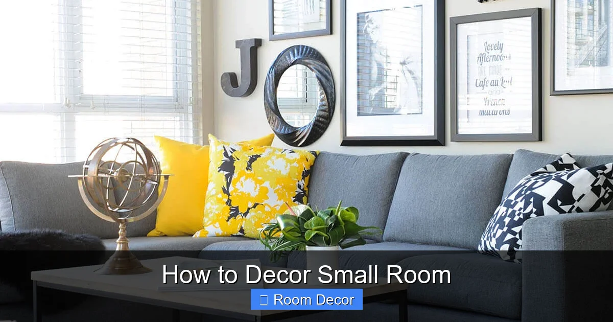 How to Decor Small Room