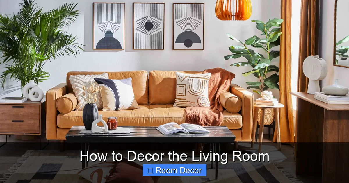 How to Decor the Living Room