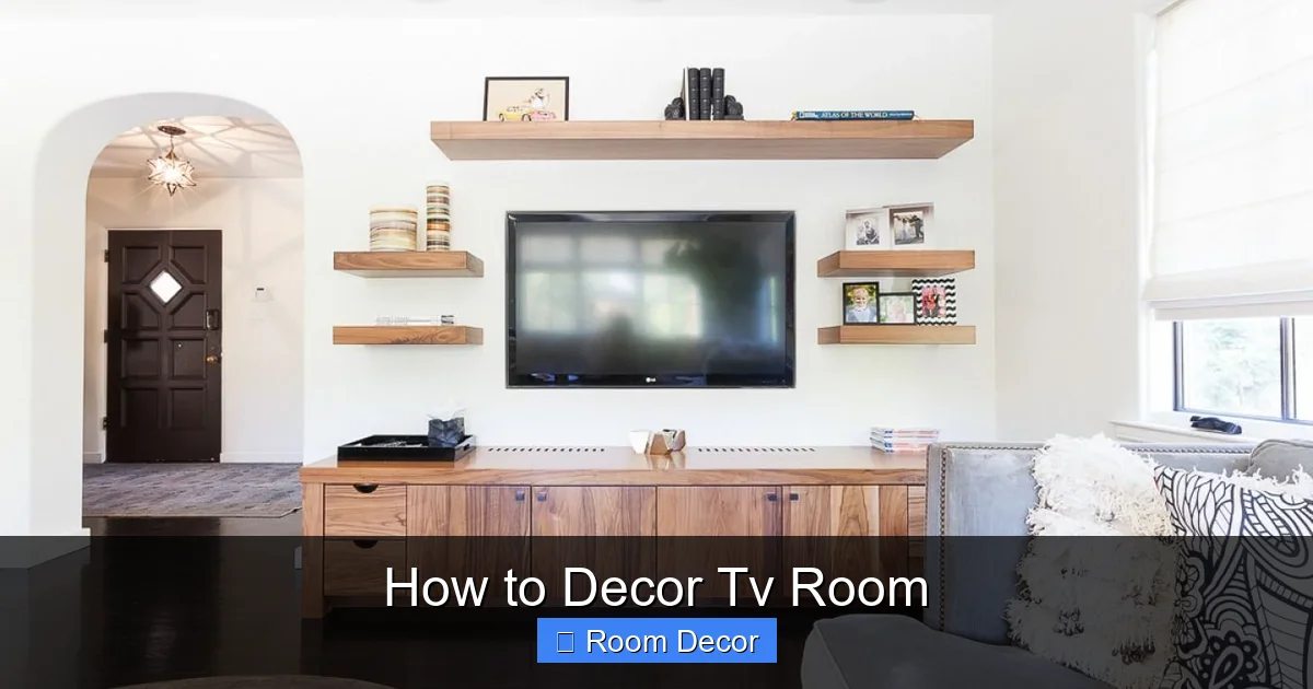 How to Decor Tv Room