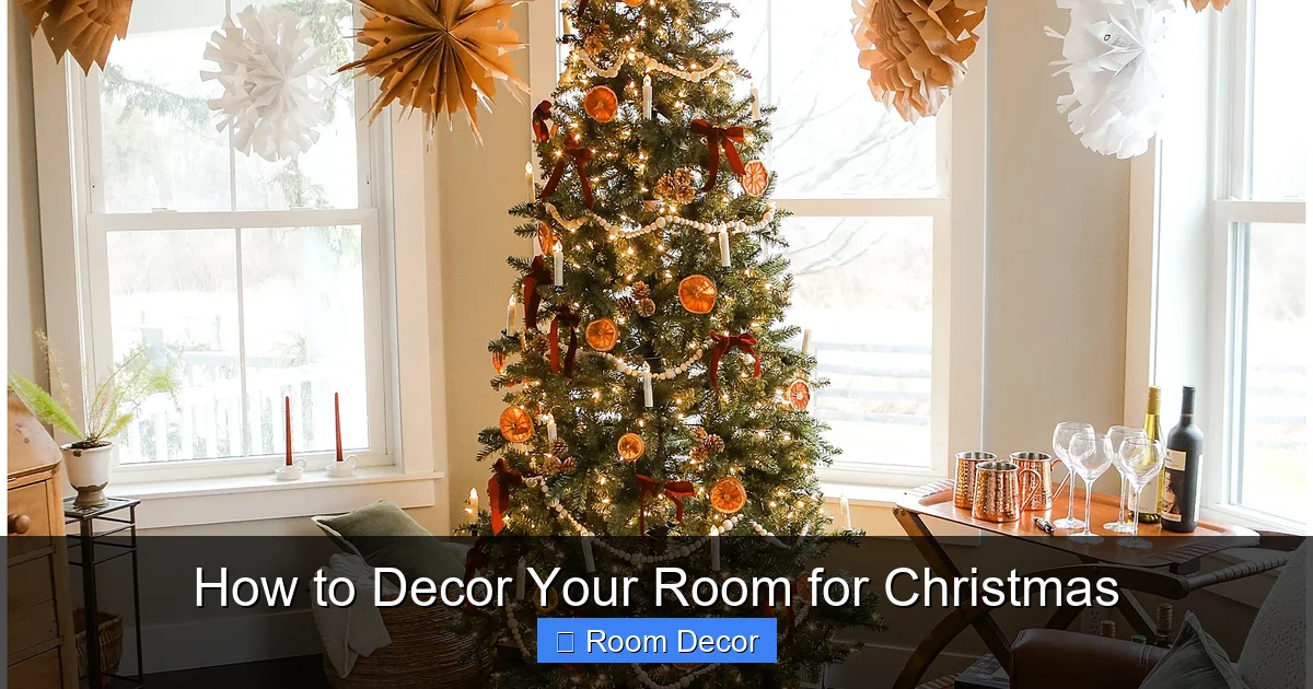 How to Decor Your Room for Christmas