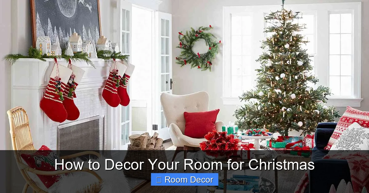 How to Decor Your Room for Christmas