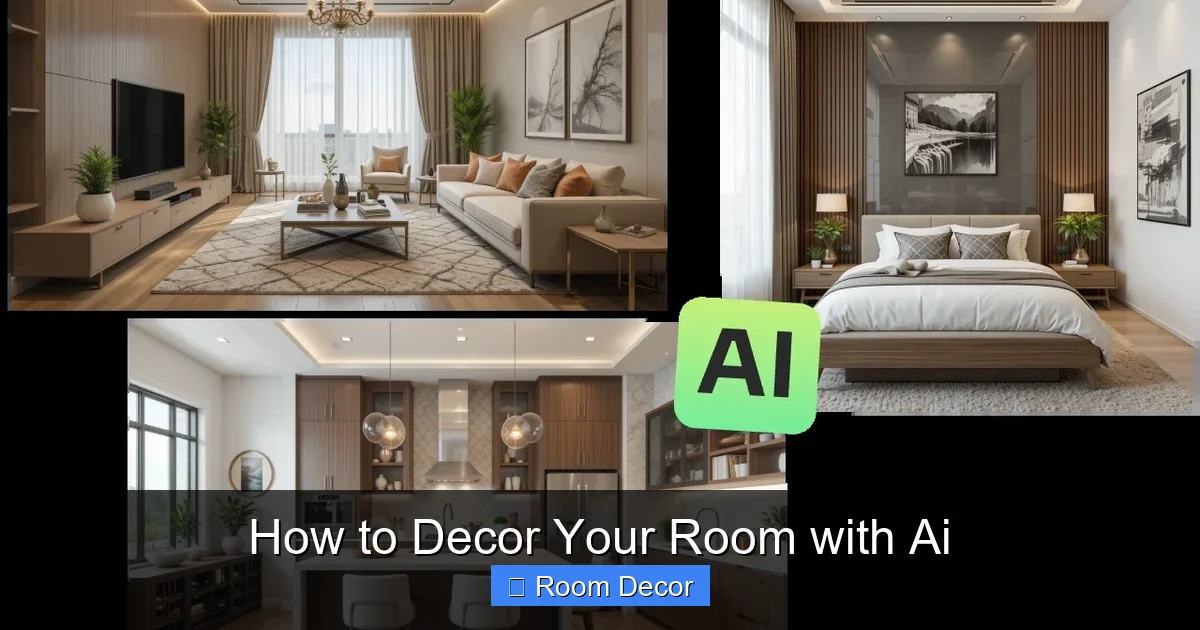 How to Decor Your Room with Ai