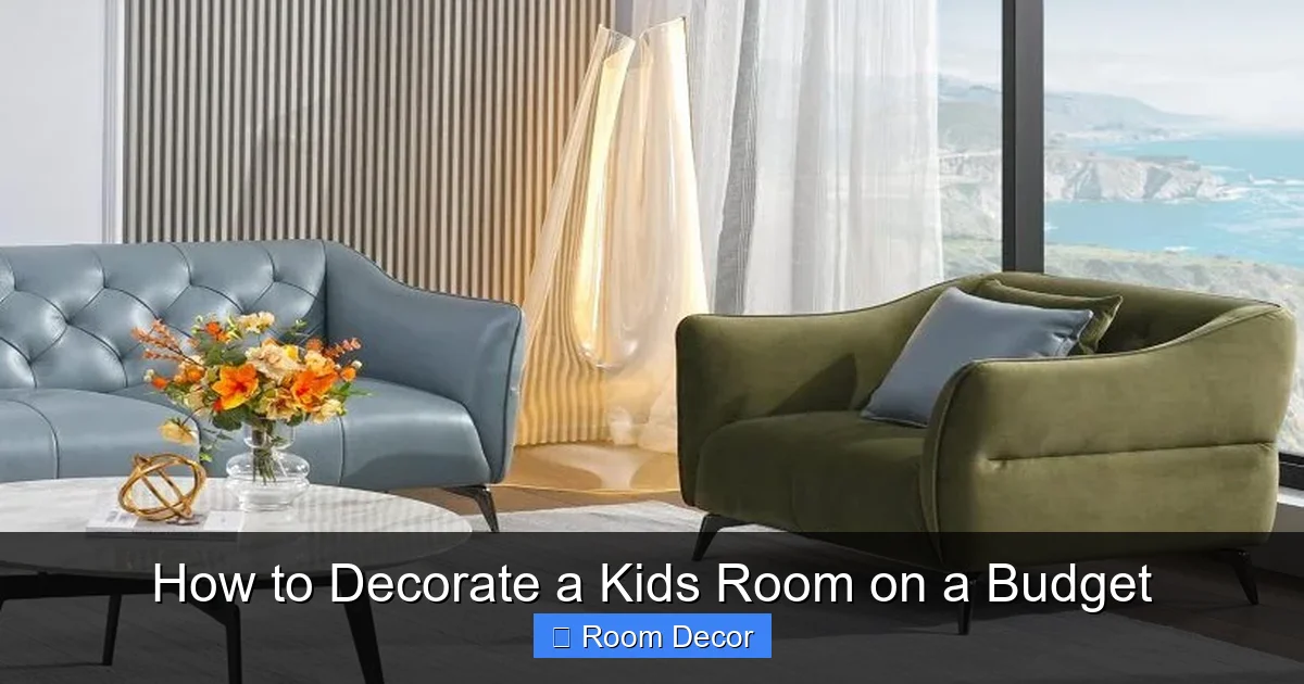 How to Decorate a Kids Room on a Budget