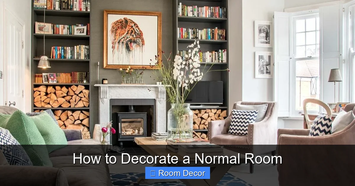 How to Decorate a Normal Room