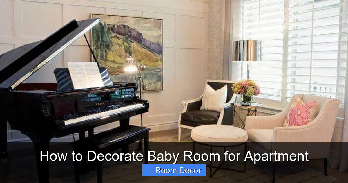 How to Decorate Baby Room for Apartment