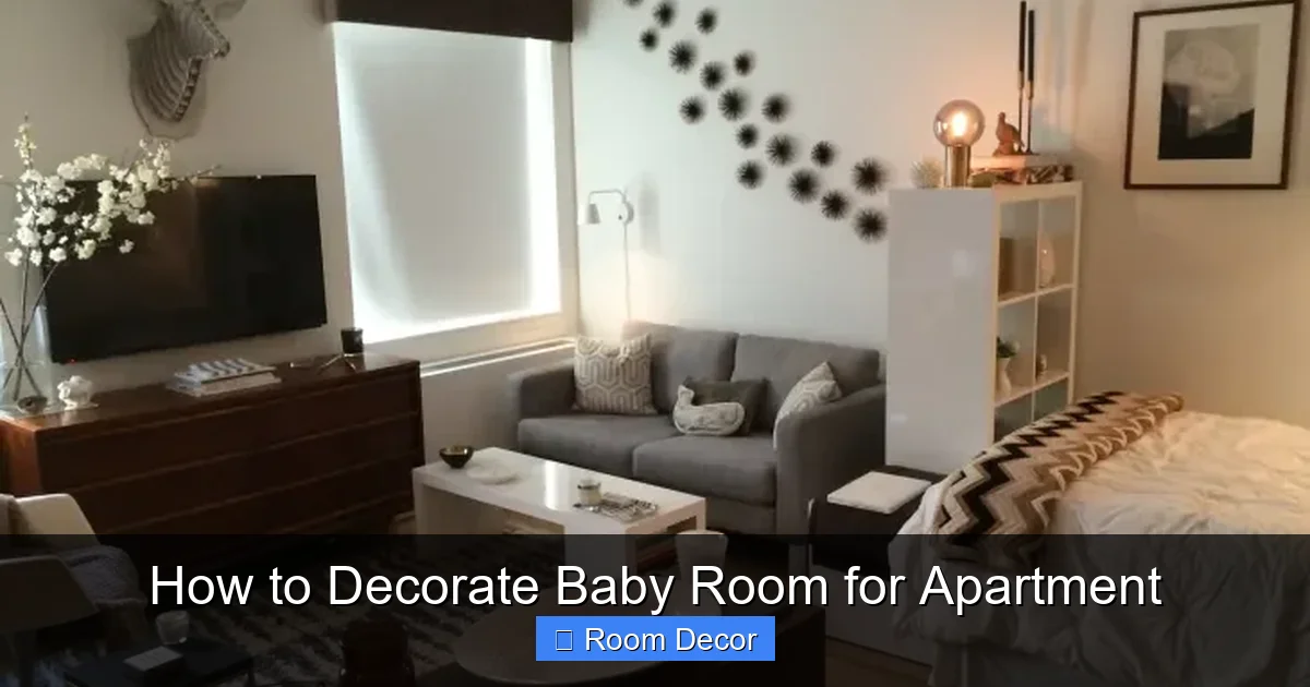 How to Decorate Baby Room for Apartment