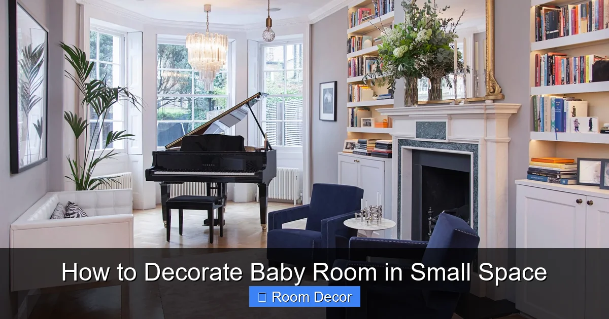 How to Decorate Baby Room in Small Space