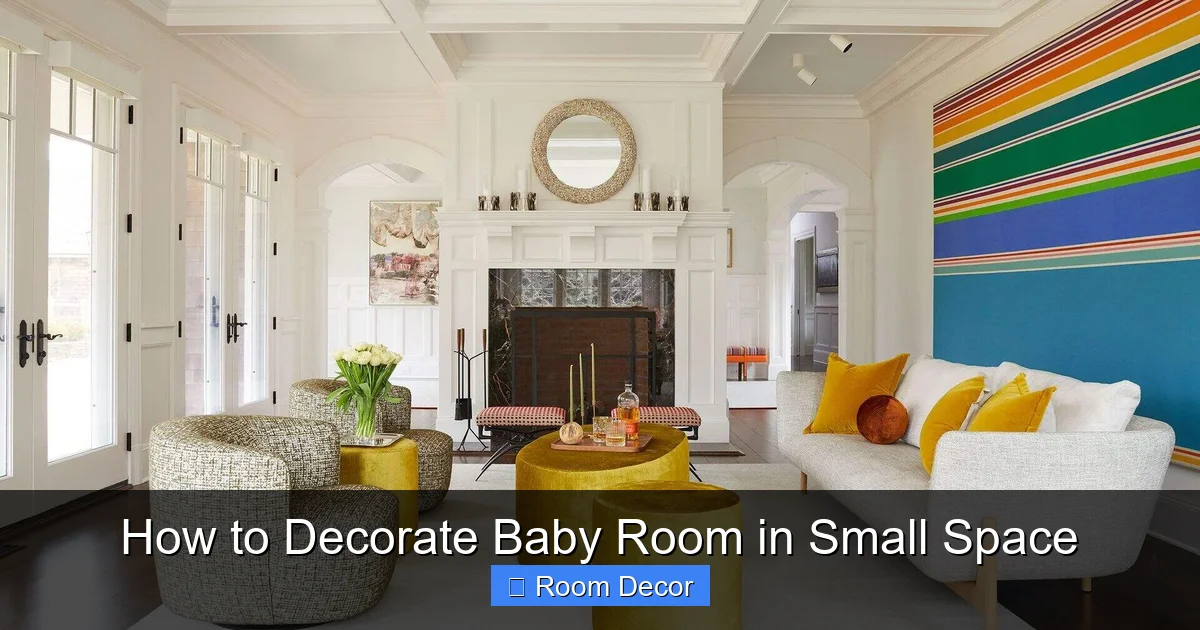 How to Decorate Baby Room in Small Space