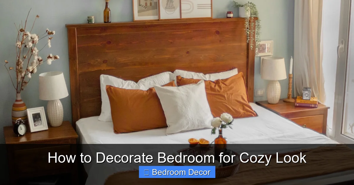 How to Decorate Bedroom for Cozy Look