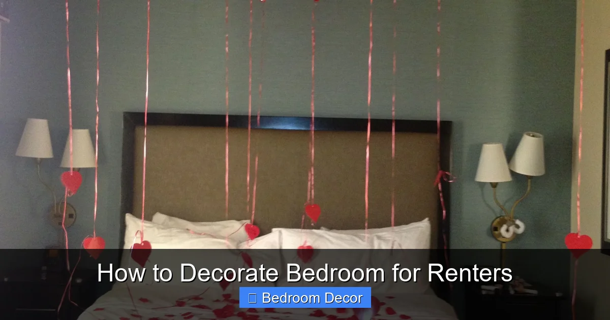How to Decorate Bedroom for Renters
