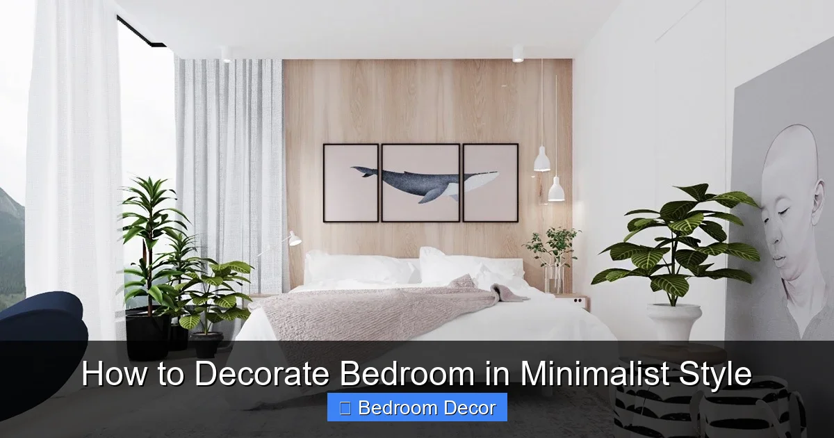 How to Decorate Bedroom in Minimalist Style