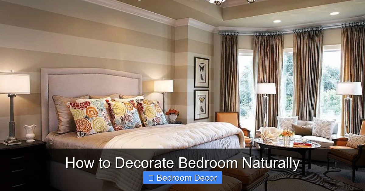 How to Decorate Bedroom Naturally
