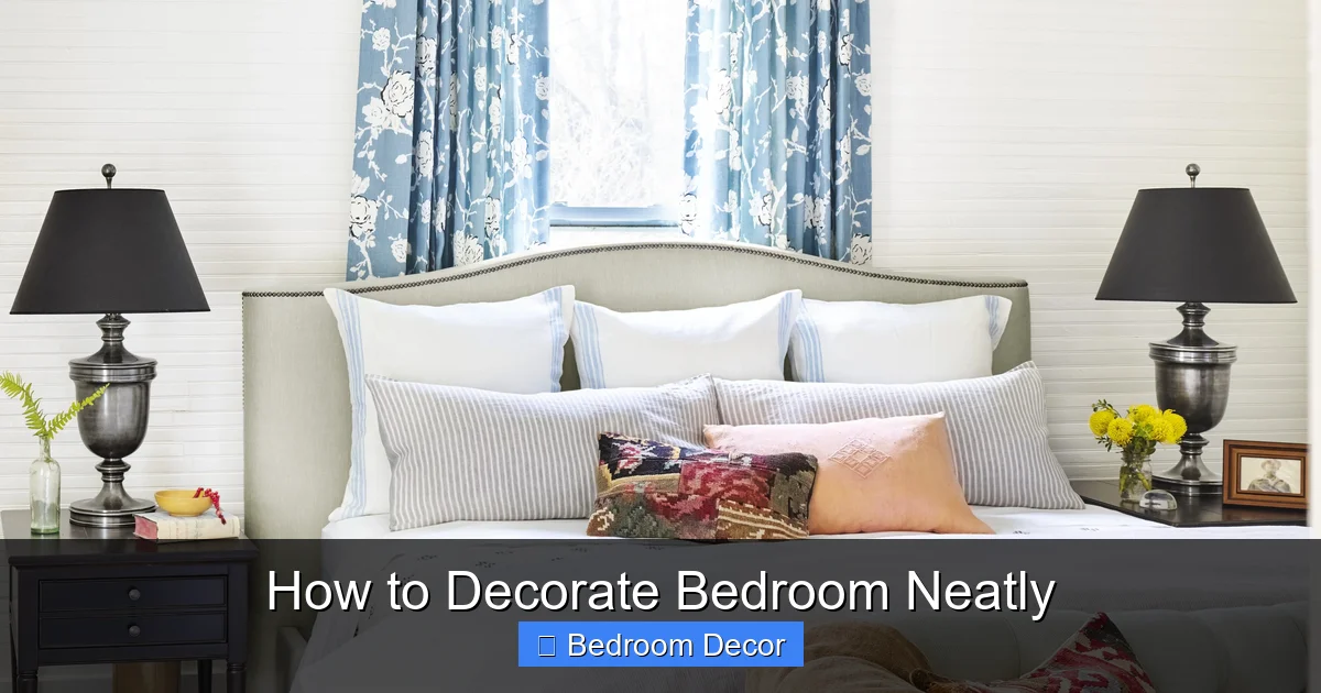 How to Decorate Bedroom Neatly