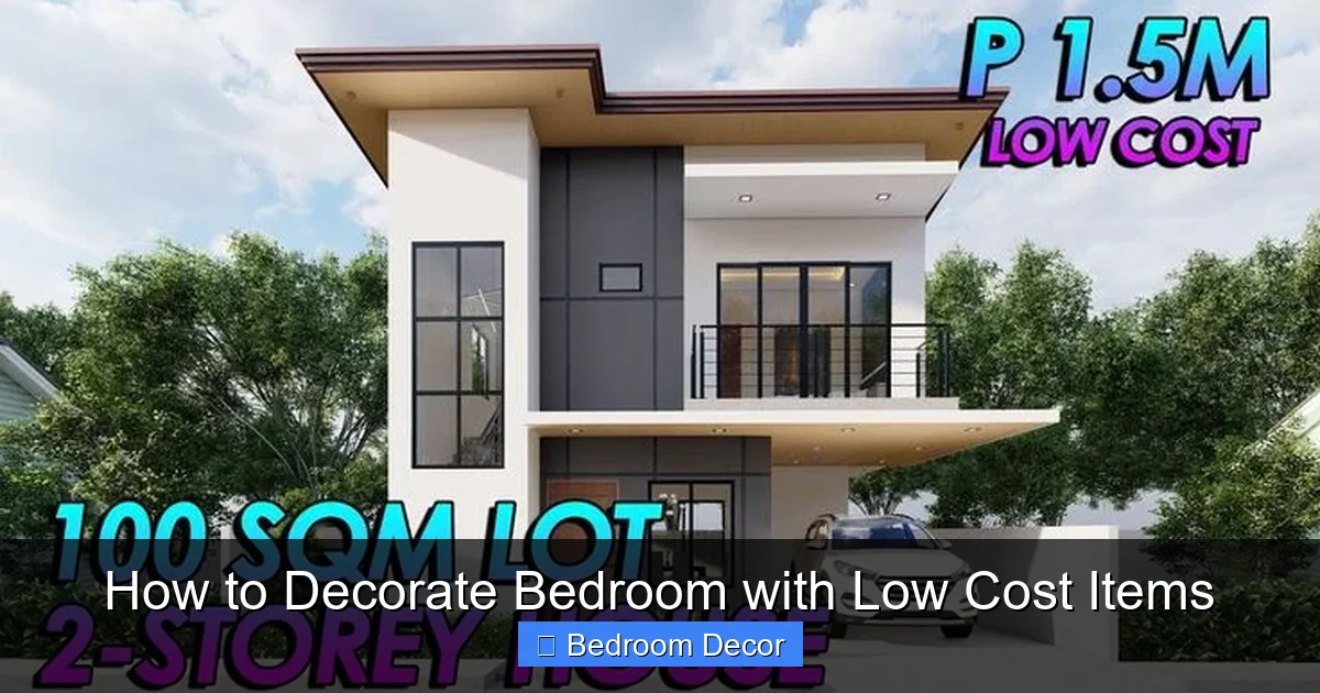 How to Decorate Bedroom with Low Cost Items
