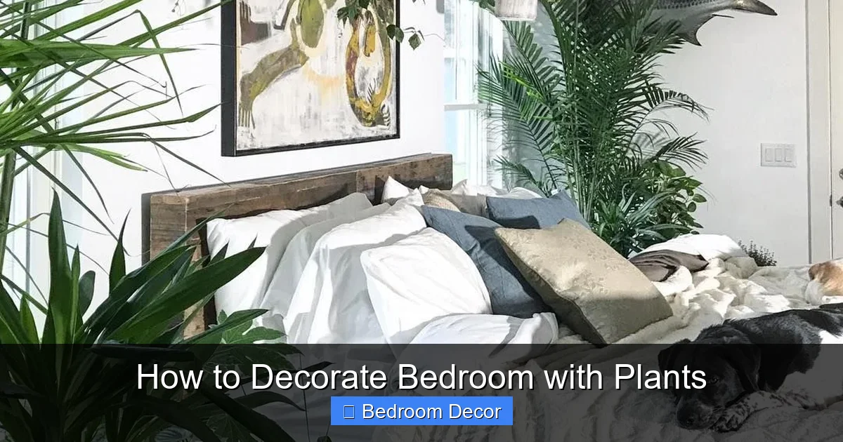 How to Decorate Bedroom with Plants