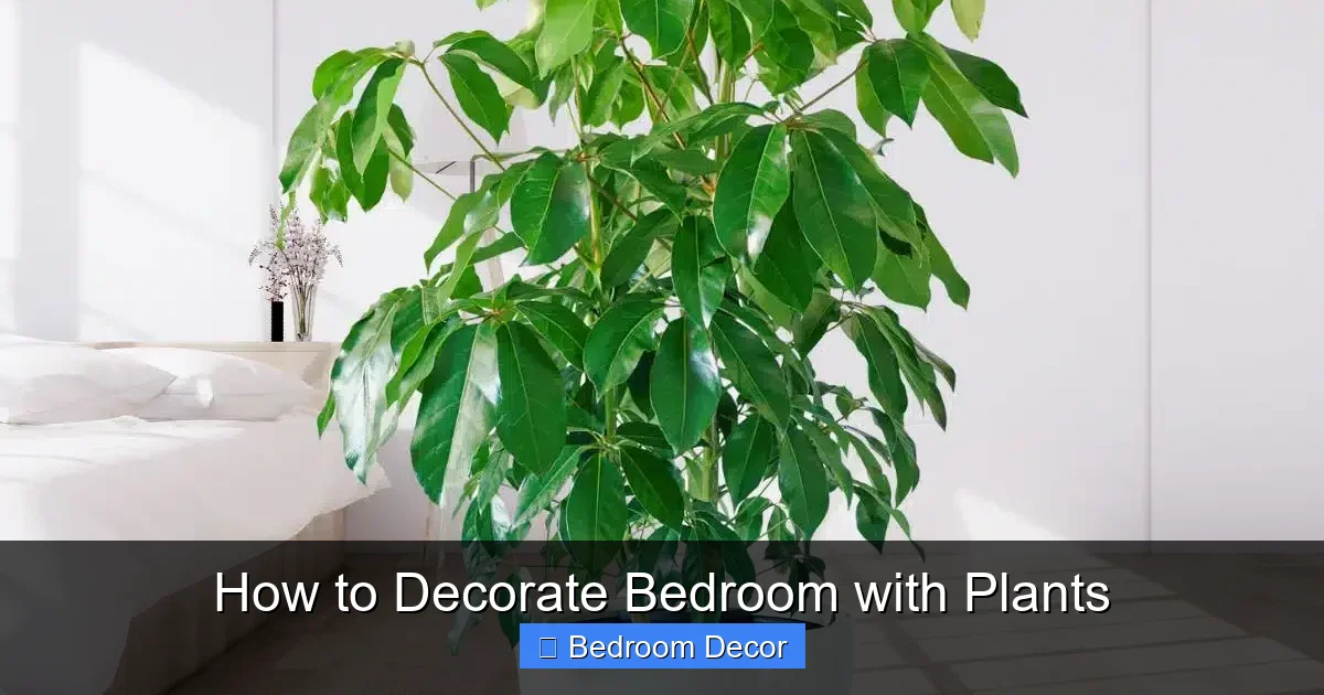 How to Decorate Bedroom with Plants