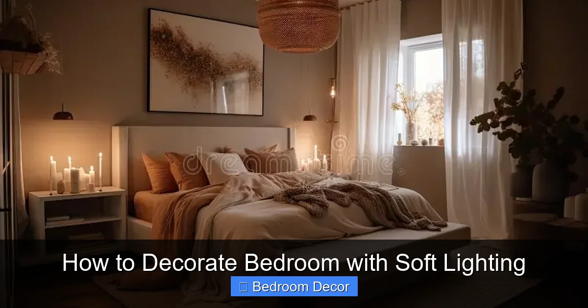 How to Decorate Bedroom with Soft Lighting