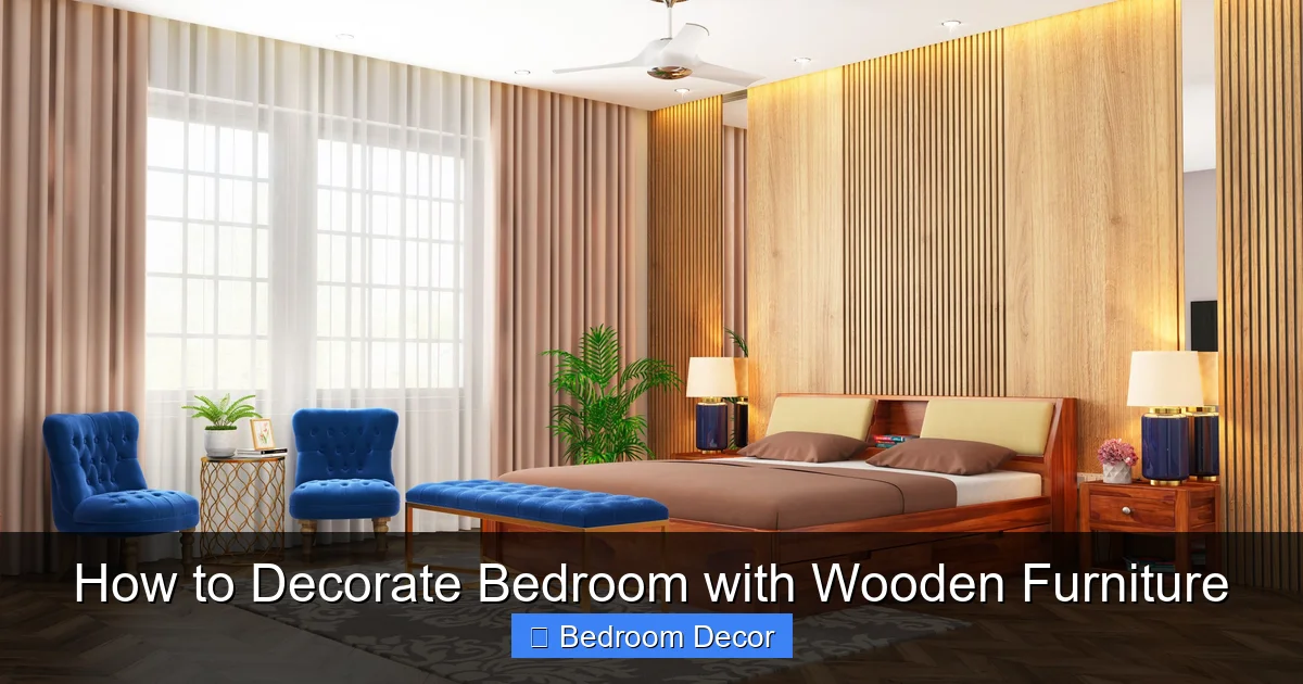 How to Decorate Bedroom with Wooden Furniture