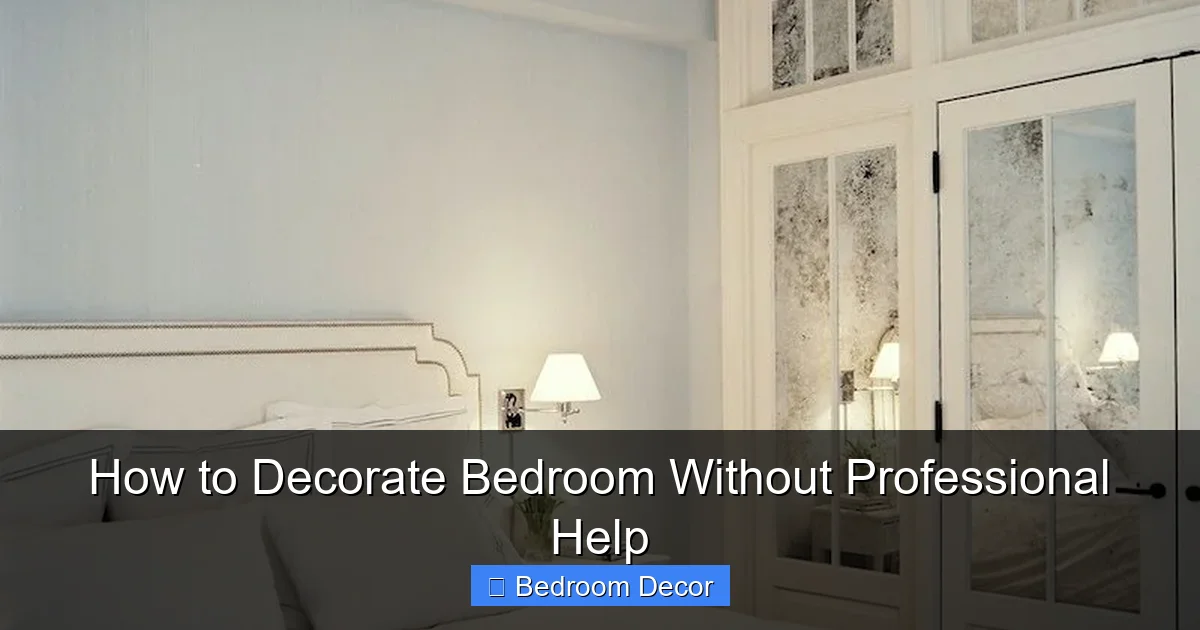 How to Decorate Bedroom Without Professional Help