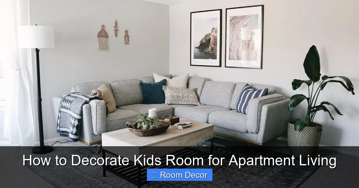 How to Decorate Kids Room for Apartment Living