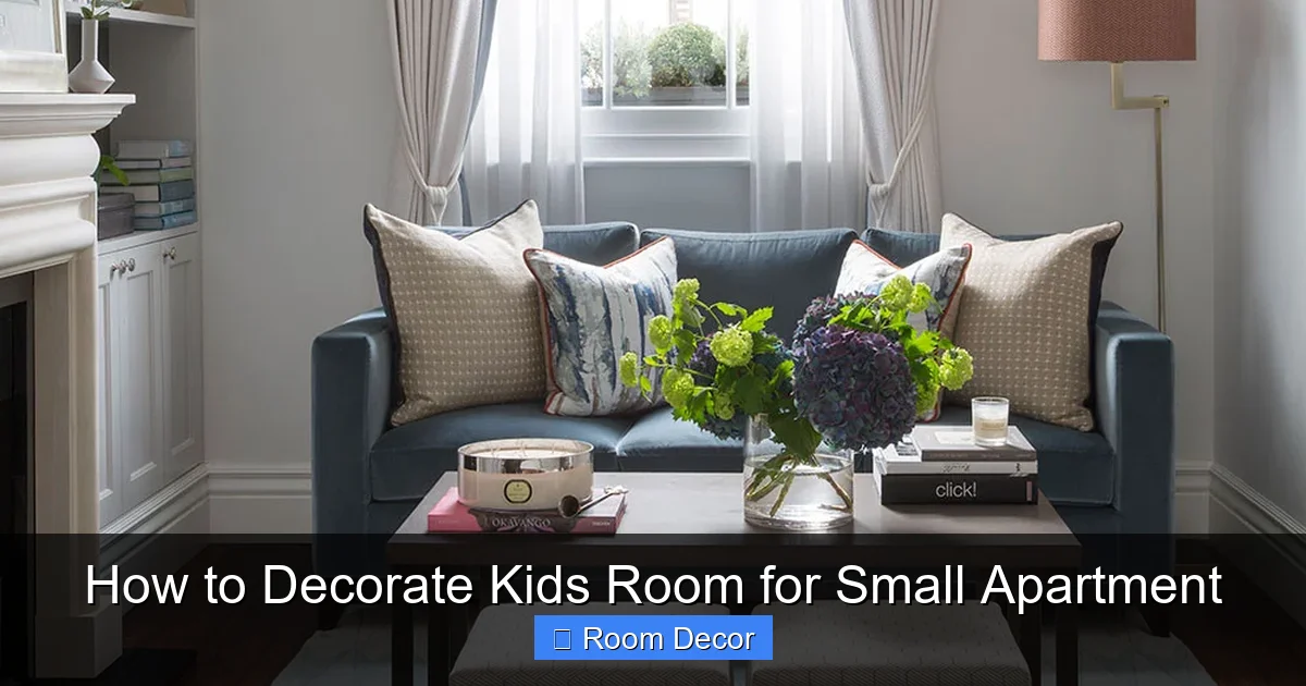 How to Decorate Kids Room for Small Apartment