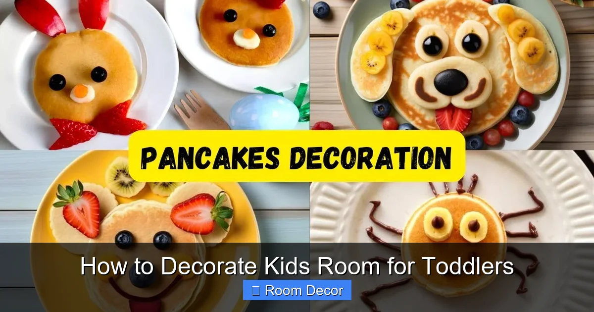 How to Decorate Kids Room for Toddlers