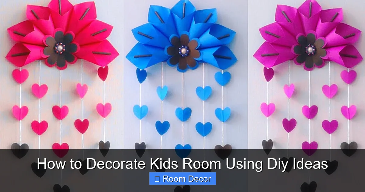 How to Decorate Kids Room Using Diy Ideas