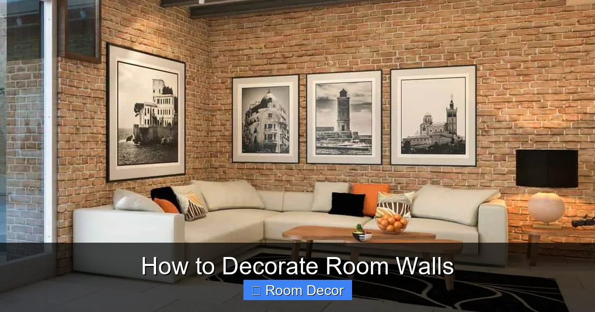How to Decorate Room Walls