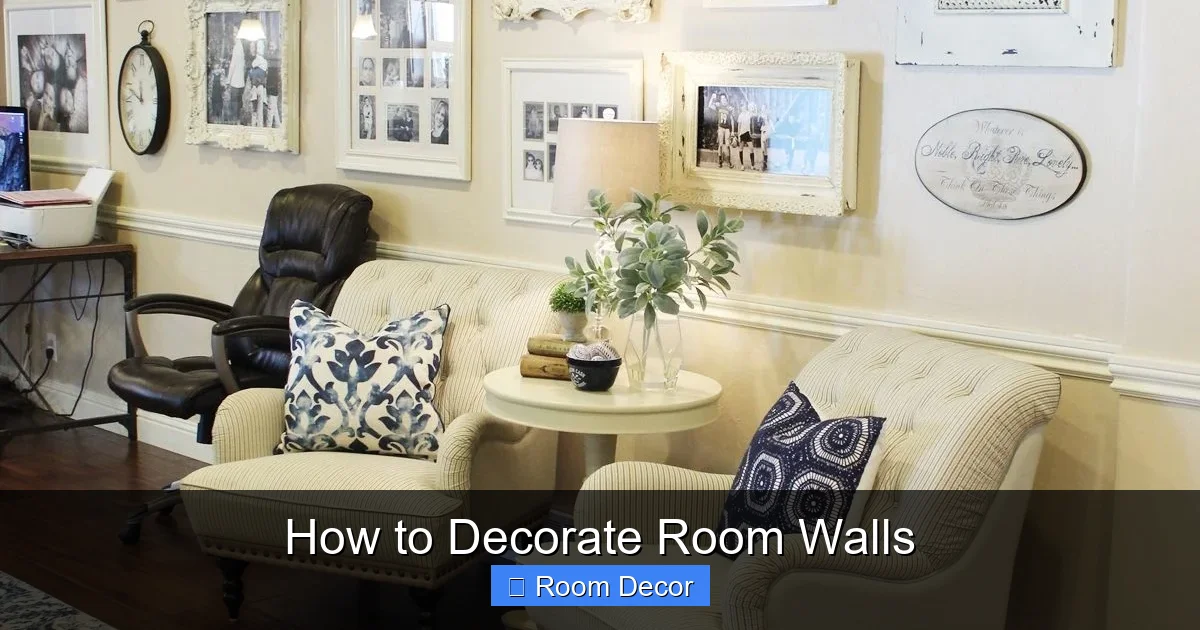How to Decorate Room Walls