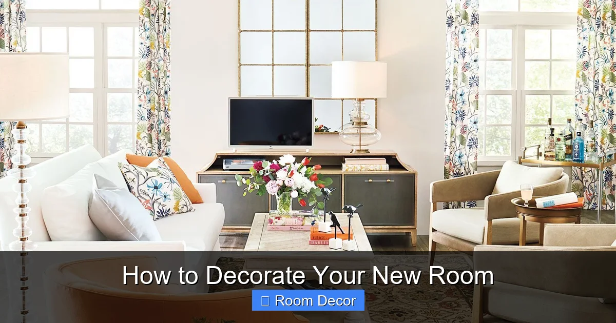 How to Decorate Your New Room
