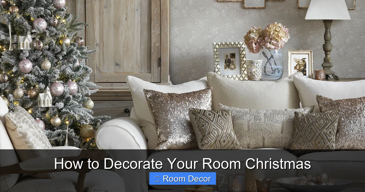 How to Decorate Your Room Christmas