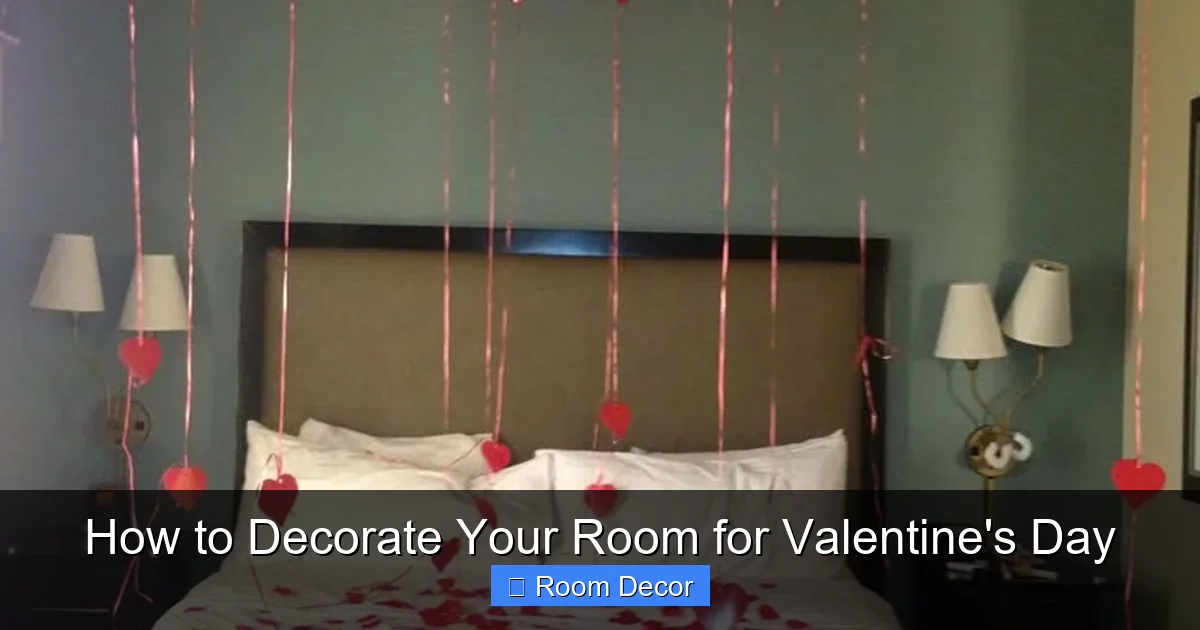 How to Decorate Your Room for Valentine's Day