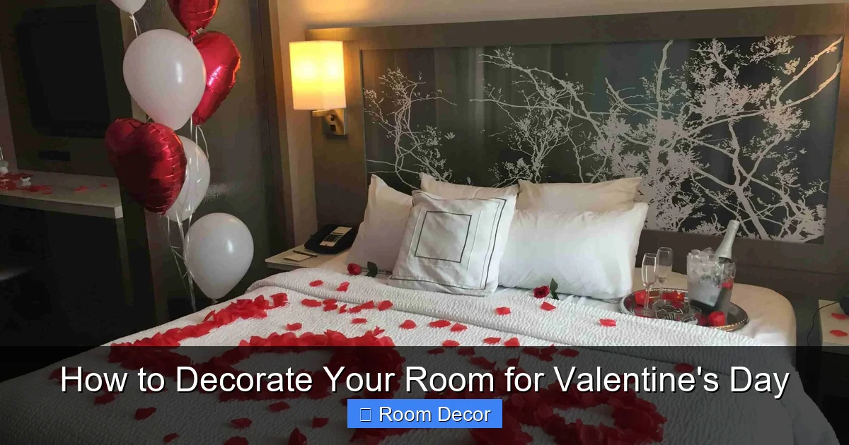How to Decorate Your Room for Valentine's Day