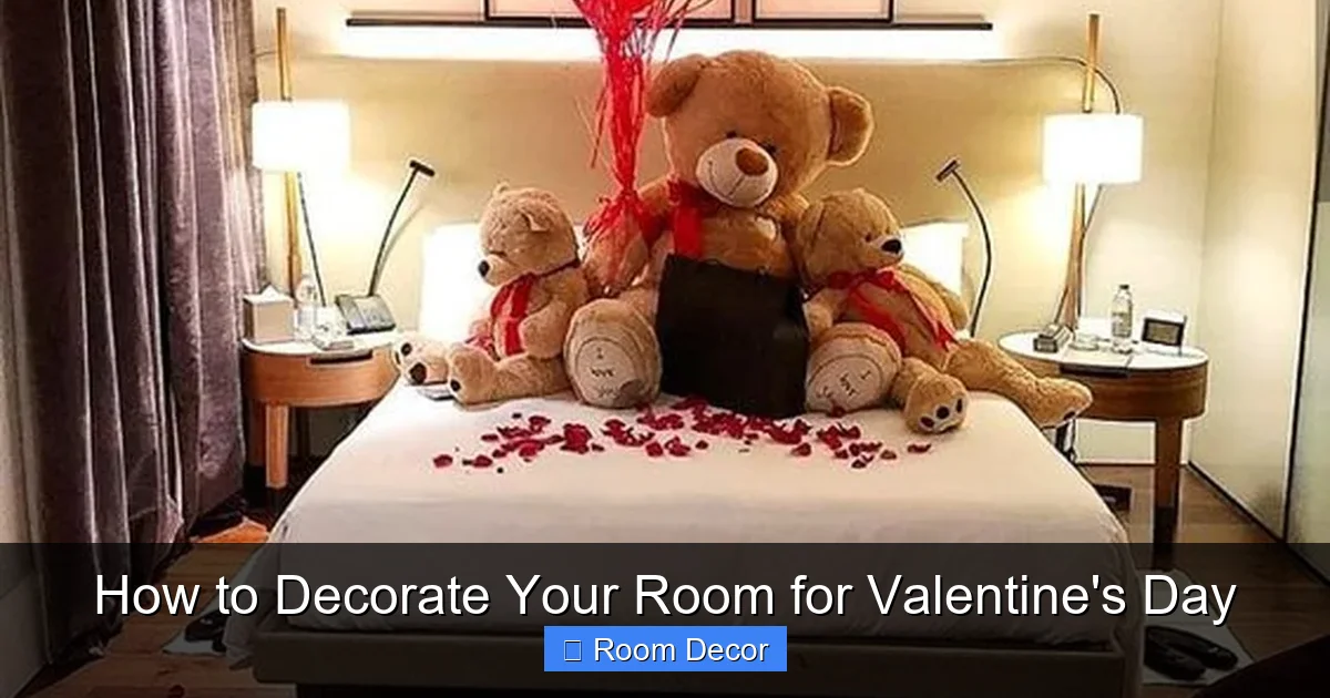 How to Decorate Your Room for Valentine's Day