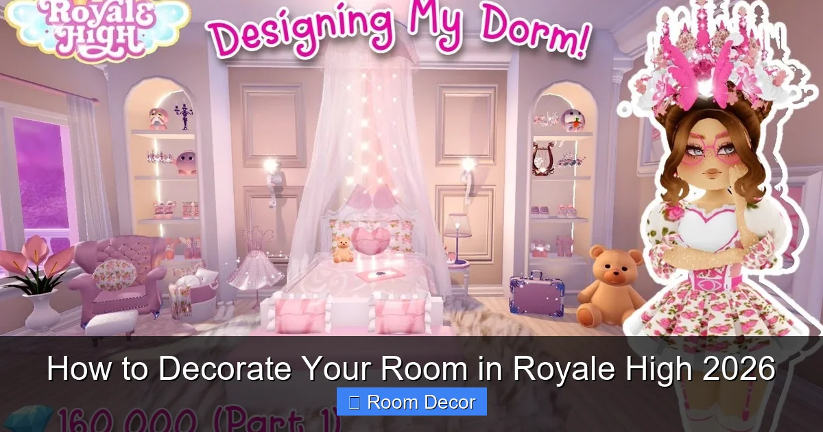How to Decorate Your Room in Royale High 2026